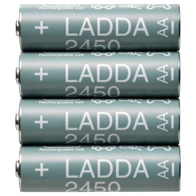 باتری شارژی LADDA 2450mAh