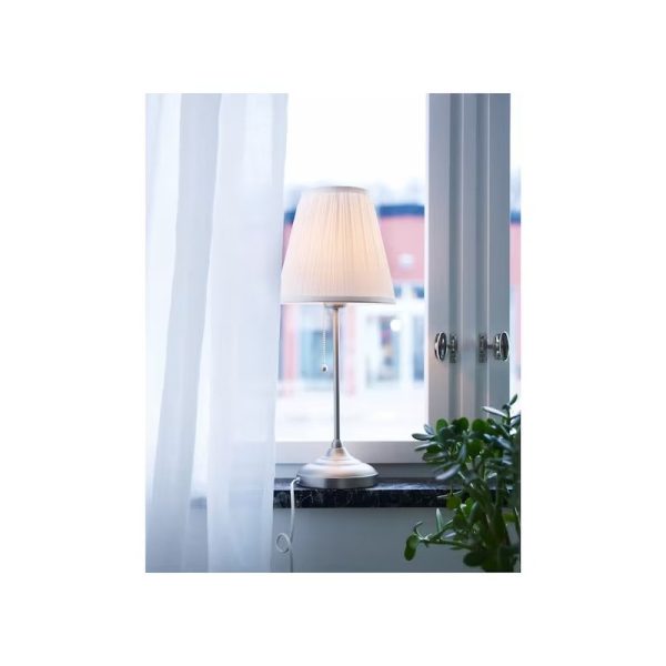 آباژور رومیزی نقره ای ایکیا ARSTID - تصویر 6