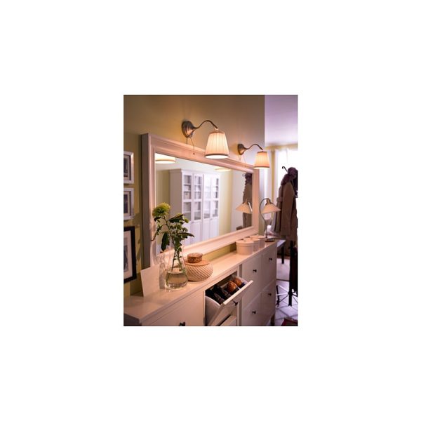 آینه سفید 74*165 ایکیا HEMNES - تصویر 6