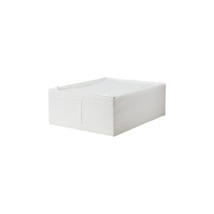 باکس سفید زیپ دار 44x55x19 ایکیا SKUBB