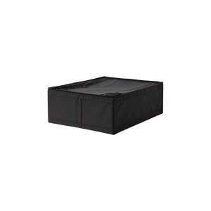 باکس مشکی زیپ دار 44x55x19 ایکیا SKUBB