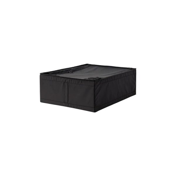 باکس مشکی زیپ دار 44x55x19 ایکیا SKUBB