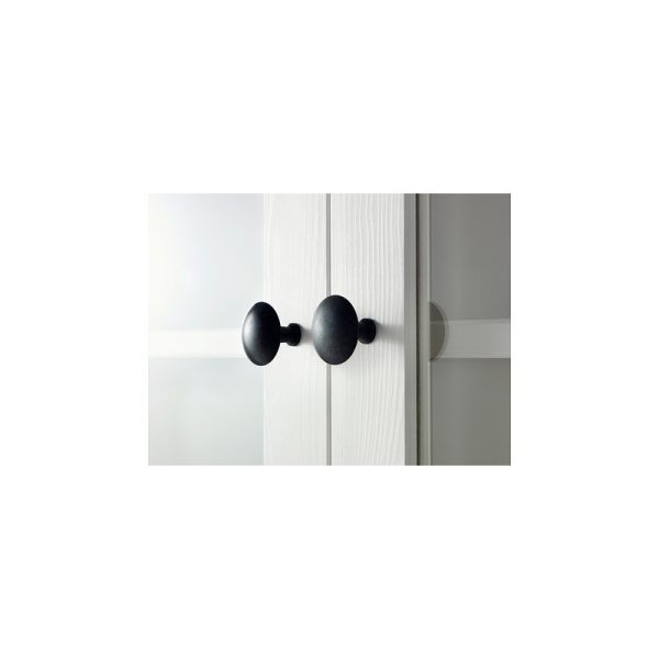 بوفه چوبی سفید براق ایکیا HEMNES - تصویر 3