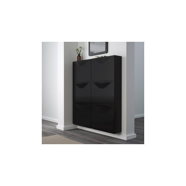 جاکفشی سه طبقه مشکی ایکیا TRONES - Image 6