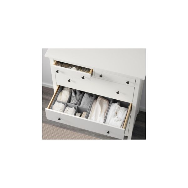 دراور 6 کشو سفید ایکیا HEMNES - تصویر 4