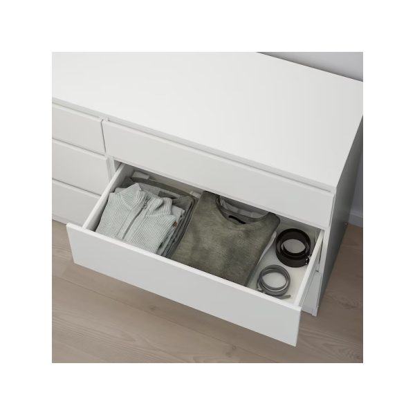 دراور شش کشوی سفید ایکیا KULLEN - Image 6