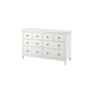 دراور هشت کشو سفید ایکیا HEMNES