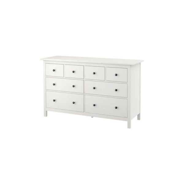 دراور هشت کشو سفید ایکیا HEMNES