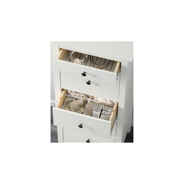 دراور پنج کشو سفید ایکیا HEMNES - تصویر 3