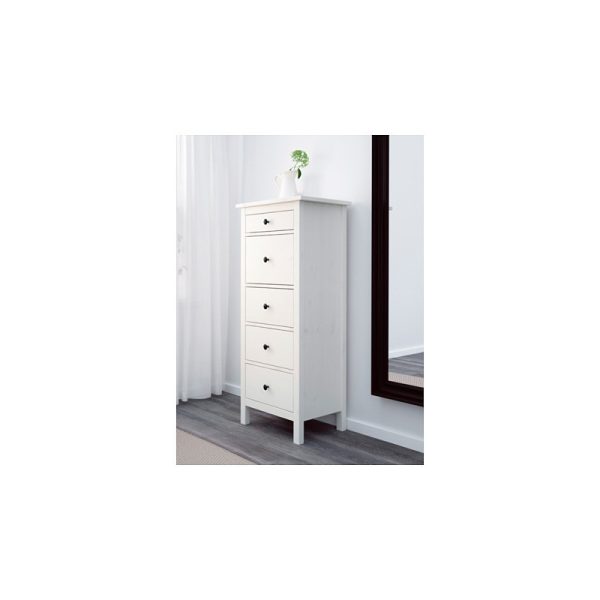 دراور پنج کشو سفید ایکیا HEMNES - تصویر 4