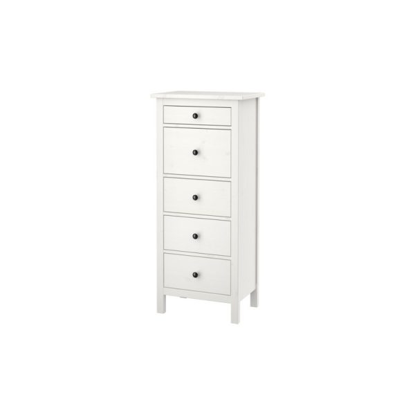 دراور پنج کشو سفید ایکیا HEMNES