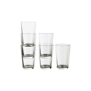 ست 6 تایی لیوان 450 سی سی بلور ایکیا IKEA365