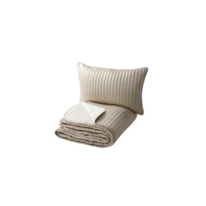 ست روتختی و روبالشی یکنفره کرم ایکیا KARIT