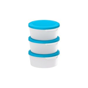 ست سه تایی گرد در آبی ایکیا JAMKA