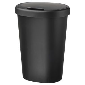 سطل درب دار مشکی 8 لیتر HOLASS