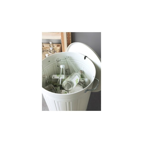 سطل سفید 40 لیتری ایکیا KNODD - Image 3