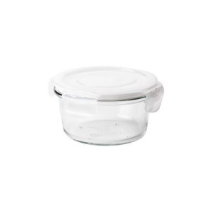 ظرف در دار گرد بلور ایکیا FORTROLIG