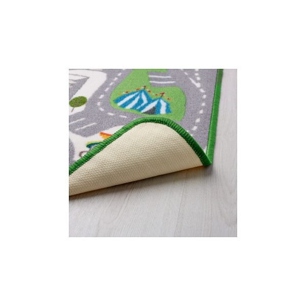 فرش کودک 133x140 طرح جاده ایکیا LEKPLATS - تصویر 4