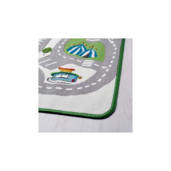 فرش کودک 133x140 طرح جاده ایکیا LEKPLATS - تصویر 5