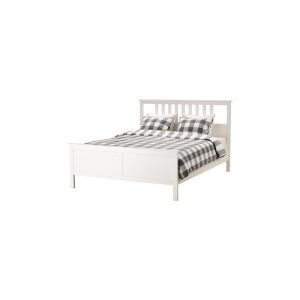 فریم تخت دو نفره  160 سفید ایکیا HEMNES