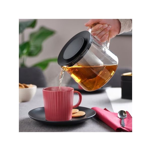 قوری شیشه ای بزرگ ایکیا RIKLIG - تصویر 8