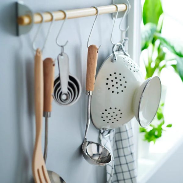 ملاقه استیل بادسته بامبو VARDAGEN - تصویر 4