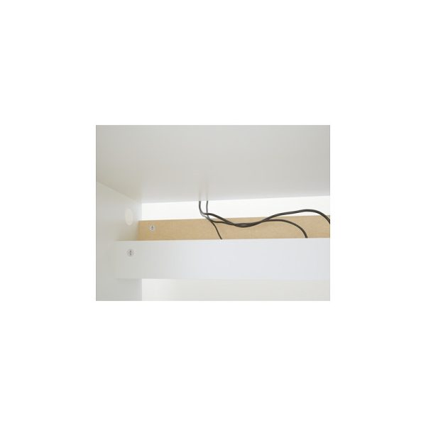 میز تحریر 140x65 سفید ایکیا MALM - تصویر 4