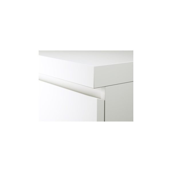 میز تحریر 140x65 سفید ایکیا MALM - تصویر 5