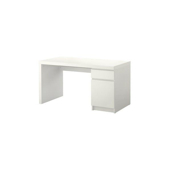 میز تحریر 140x65 سفید ایکیا MALM
