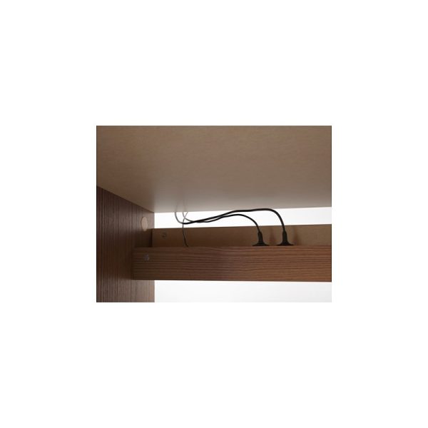 میز تحریر 140x65 گردویی ایکیا MALM - تصویر 4