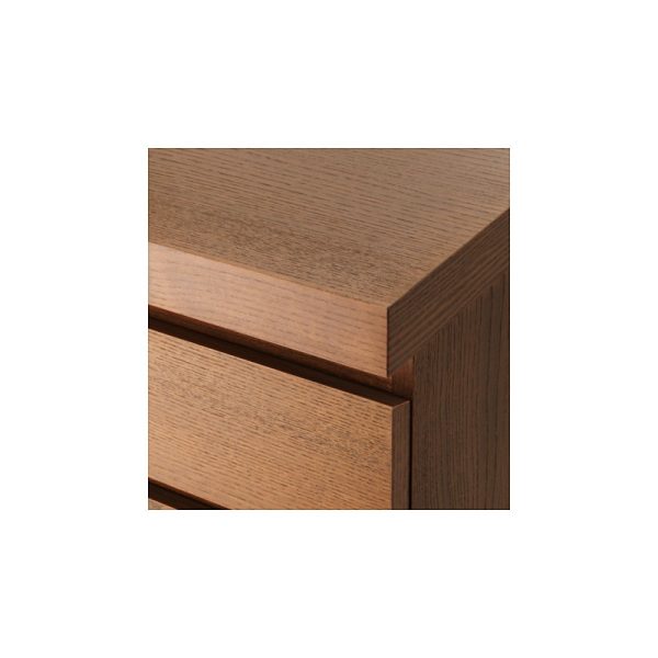 میز تحریر 140x65 گردویی ایکیا MALM - تصویر 6