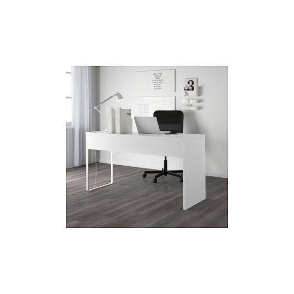 میز تحریر سفید 142x50 کشو دار ایکیا MICKE - تصویر 5