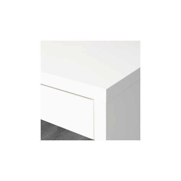 میز تحریر سفید 142x50 کشو دار ایکیا MICKE - تصویر 6