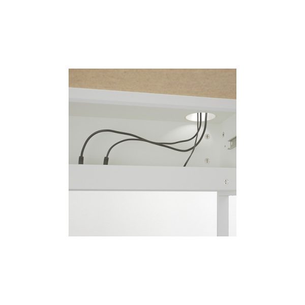 میز تحریر سفید 142x50 کشو دار ایکیا MICKE - تصویر 8