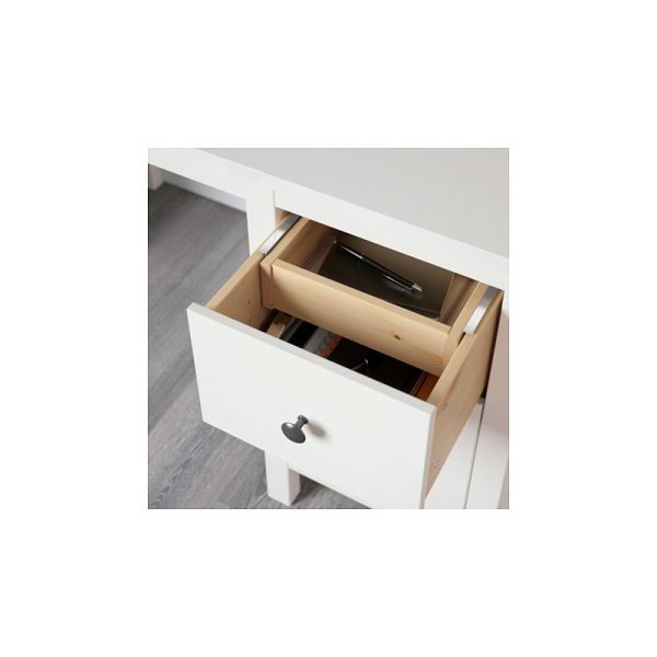 میز تحریر سفید  155x65 ایکیا HEMNES - تصویر 6