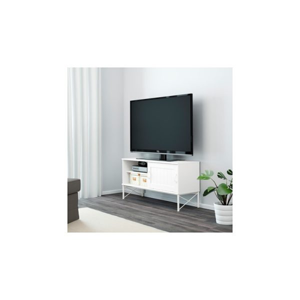 میز تلویزیون 114x38 سفید ایکیا TOCKARP - تصویر 3