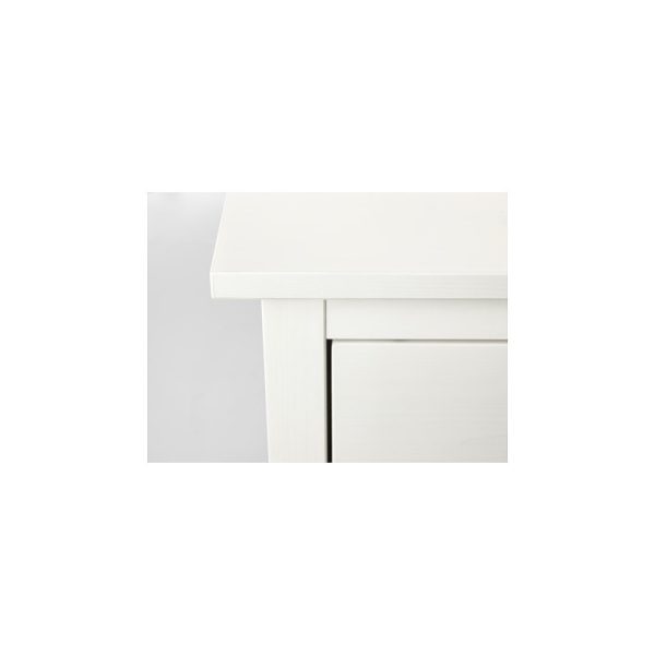 پاتختی دو کشو سفید ایکیا HEMNES - تصویر 7