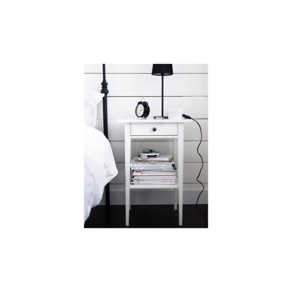 پاتختی سفید ایکیا HEMNES - تصویر 3