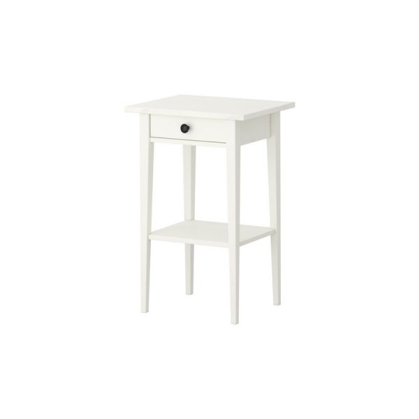 پاتختی / میز سفید ایکیا HEMNES