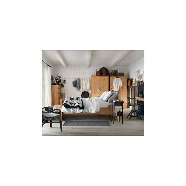 پاتختی چوبی ونگه ایکیا HEMNES - تصویر 7