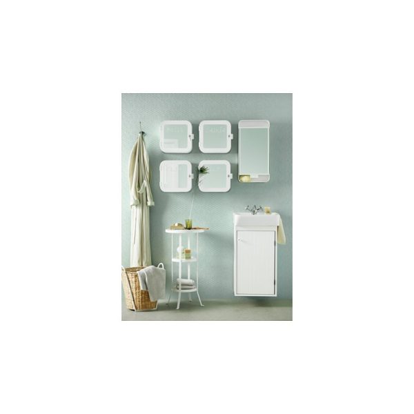 کابينت آينه دار سفيد ایکیا GUNNERN - تصویر 5