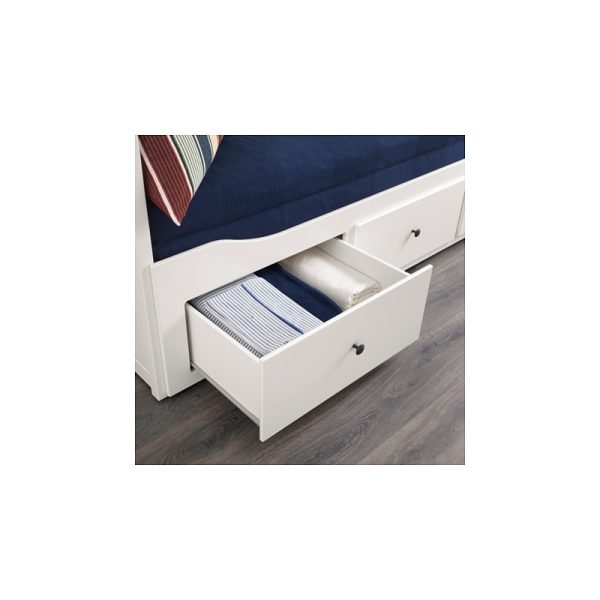 کاناپه تخت خوابشو 211×168 سفید ایکیا HEMNES - تصویر 5