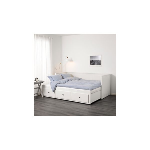 کاناپه تخت خوابشو سفید ایکیا HEMNES - تصویر 4