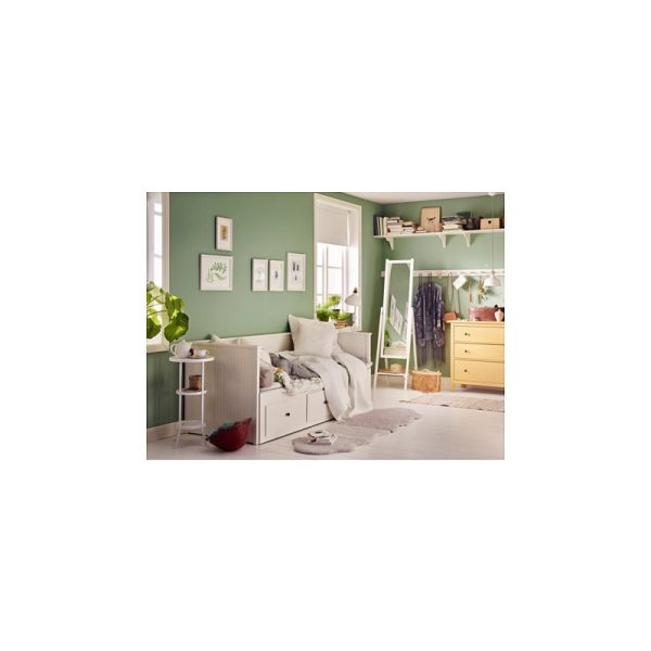 کاناپه تخت خوابشو سفید ایکیا HEMNES - تصویر 7