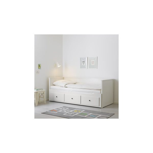 کاناپه تخت خوابشو سفید ایکیا HEMNES - تصویر 9