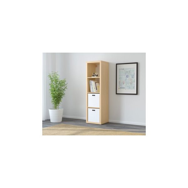 کتابخانه  4x1 خودرنگ ایکیا KALLAX - تصویر 3