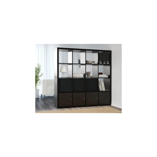 کتابخانه قهوه ای ایکیا 4x4  KALLAX - تصویر 4